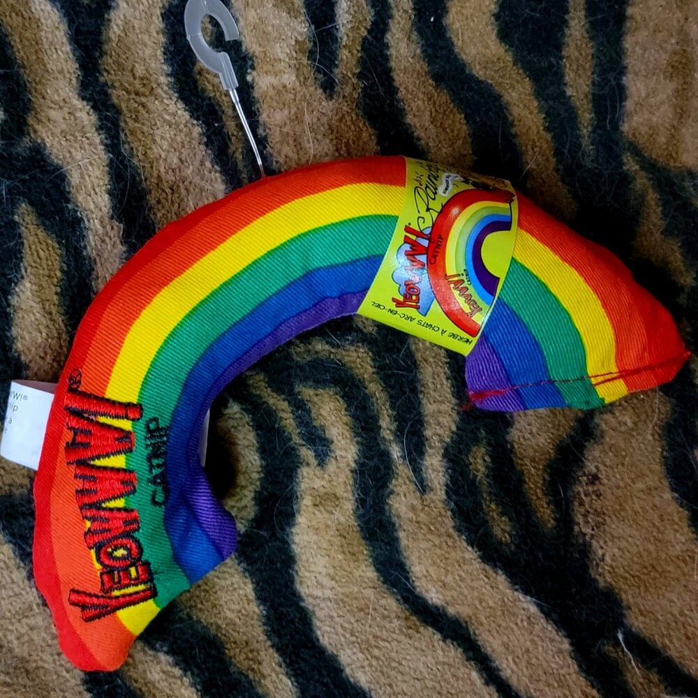 Yeowww!! Cat Ducky Catnip Rainbow Toy!